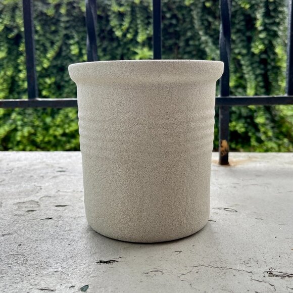 Stoneware Collection Crock and Utensil Canister - Picture 13 of 13